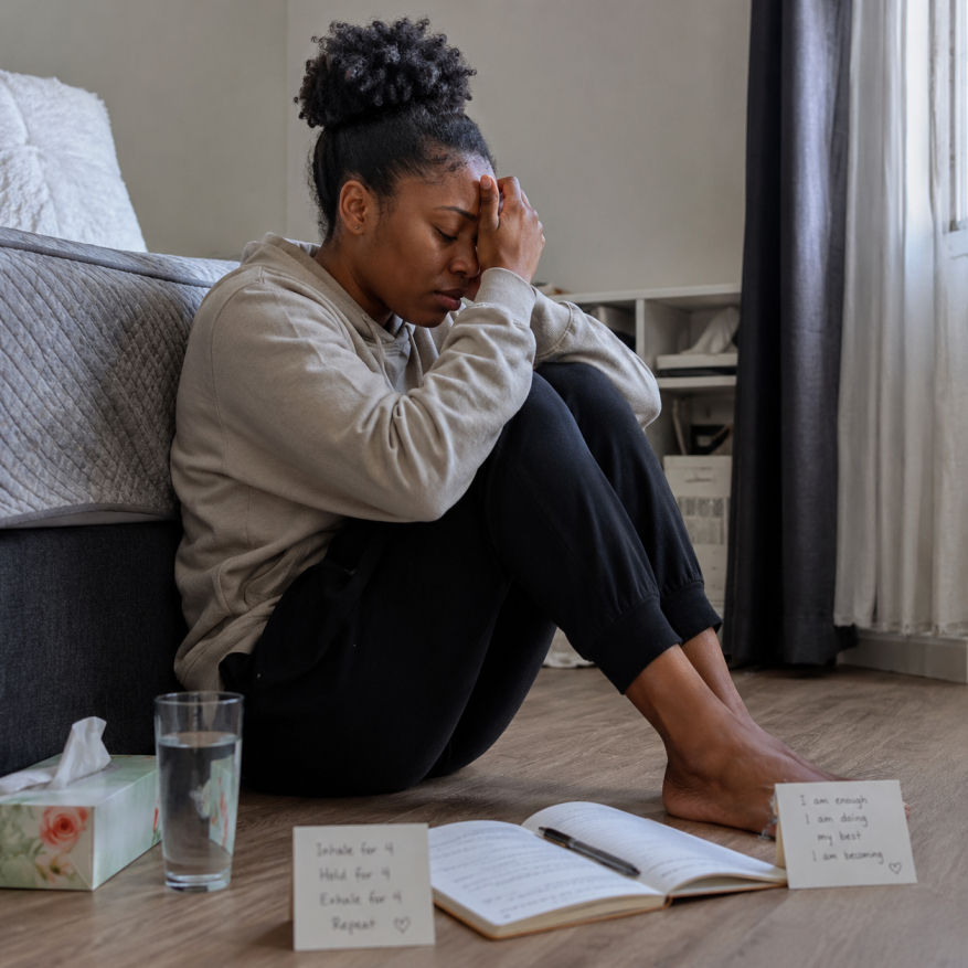 Home Person struggling with emotional regulation and coping skills