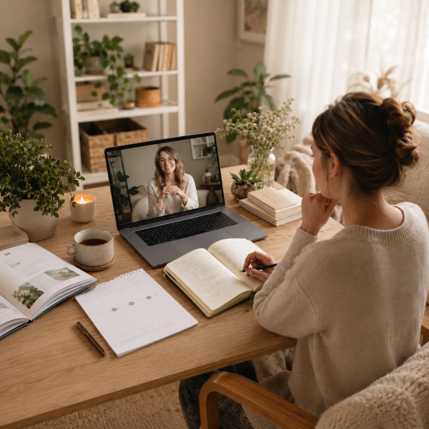 Services woman doing full counselling package at A Mind Like Yours